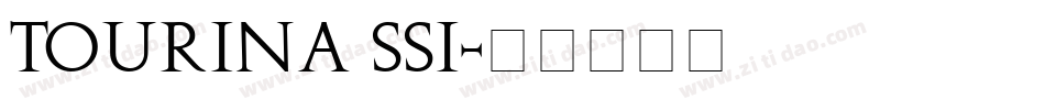 Tourina SSi字体转换